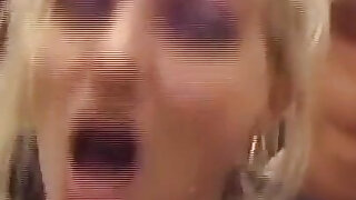 Homemade Group Sex of MILF with Hairy Pussy Ass Fucked and Cum in Mouth