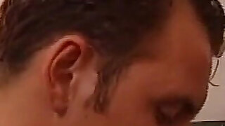 Young Busty Girl Fucked and Cummed in Mouth by Big Cock in Bathroom