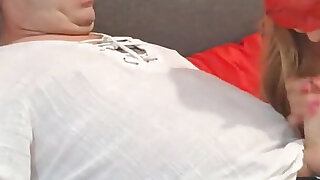 I Cum 2 Times in My Wife's Mouth and She Swallows All the Milk Amateur Marriage MILF Part 1