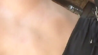 I pulled my housekeeper by her hair while I fucked her up the ass