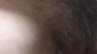 I Love Showing off My Hairy Pussy While Stepson Shows Me His Big Cock and Jerks off