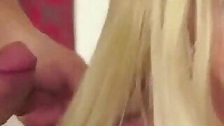 Golden Haired Italian Whore Lara De Santis DP'd by Monster Cock and Gets Her First Anal