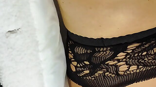 Some Stranger, a Random New Courier, Licked My Wet Pussy and Ejaculated on My Tits.