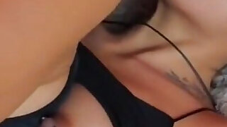 She Begs for More and Gets Fingered Harder