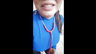 The Delicious and Coved Nurse of Homemade Porn Restarts in Her Sexual Practices